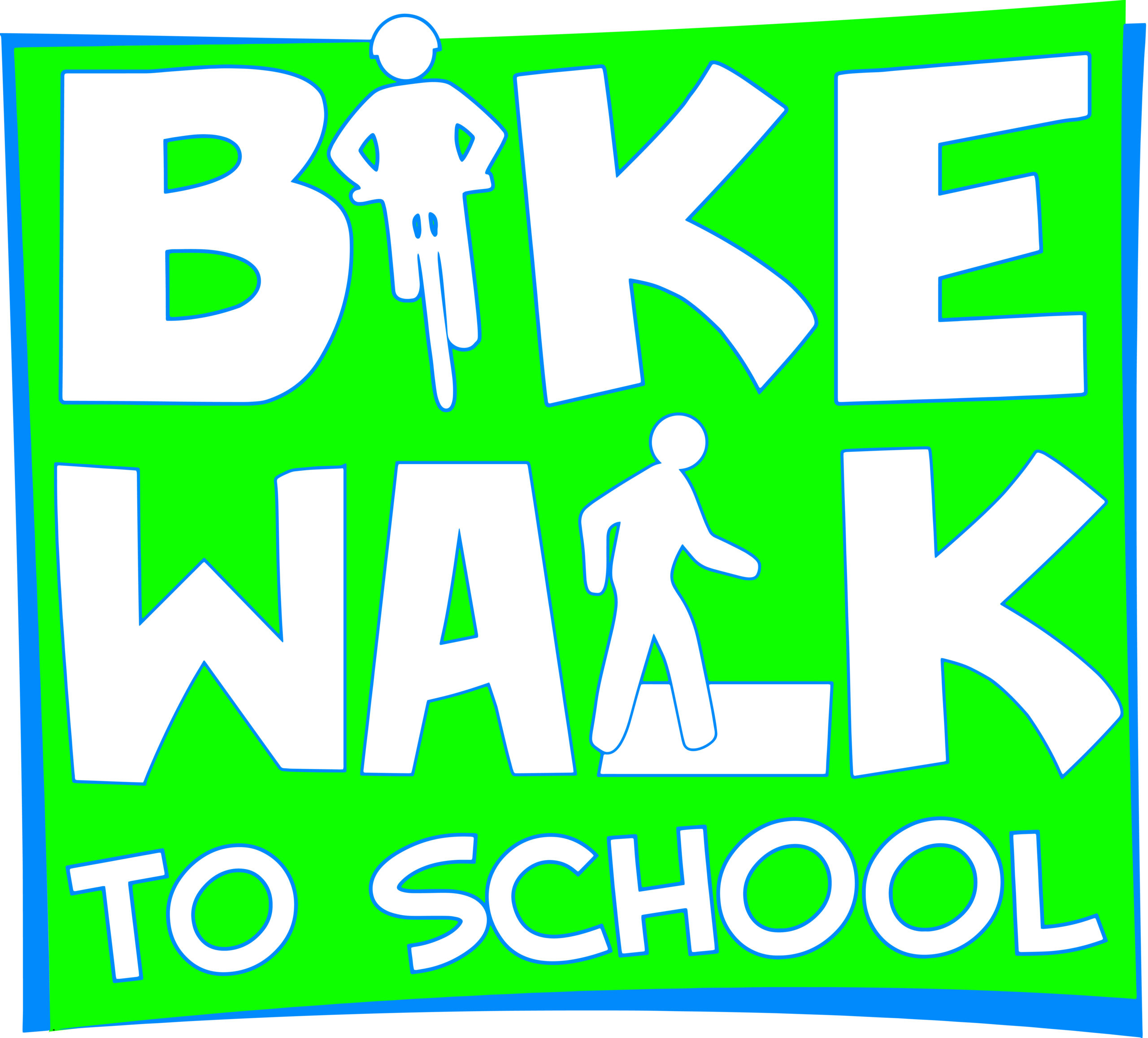 Bike and Walk to School Logo