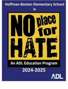 Hoffman-Boston Elementary School No Place for Hate; AADL An Education Program.